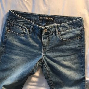 Express jeans low rise size 6